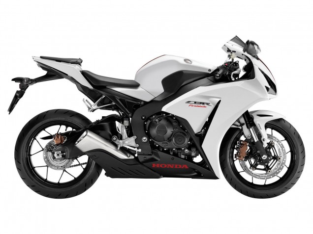Carénages Moto Honda CBR1000RR 2012-2016 - Blanc Noir Mat