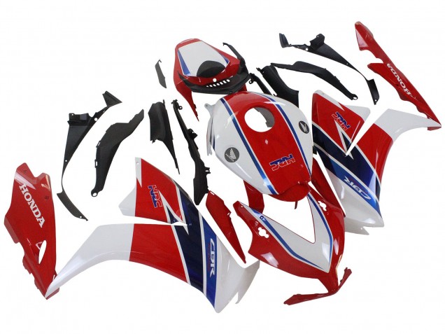 Kits Carénage Moto Honda CBR1000RR 2012-2016 - Blanc Rouge Bleu