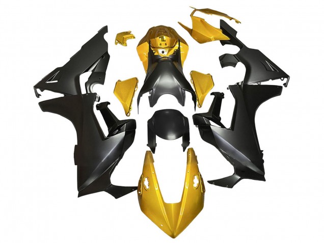 Carénages Moto Honda CBR1000RR 2017-2023 - Or Noir Mat