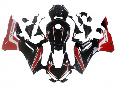 Carénages Moto Honda CBR1000RR 2017-2023 - Rouge Blanc Noir Brillant