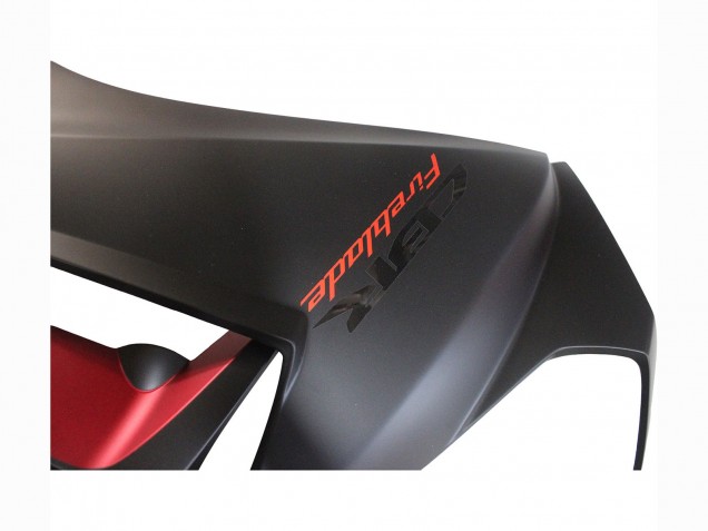 Carénages Moto Honda CBR1000RR 2017-2023 - Gris Mat Rouge