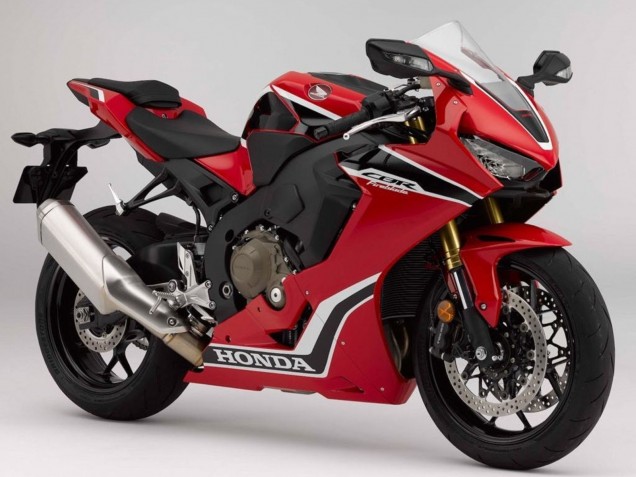 Carénages Moto Honda CBR1000RR 2017-2023 - Rouge Blanc Noir
