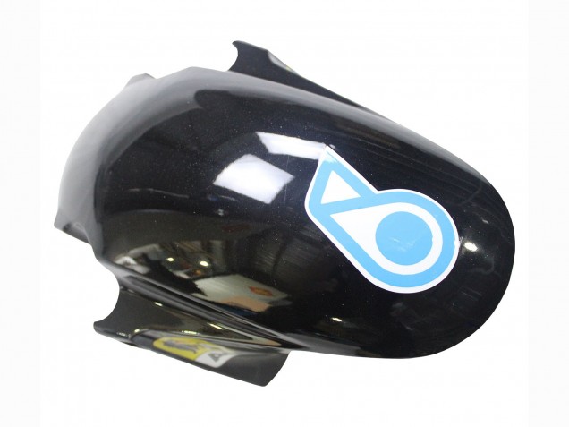 Carénages Moto Honda CBR600RR 2003-2004 - Bleu Clair Rouge Noir Brillant Dunlop