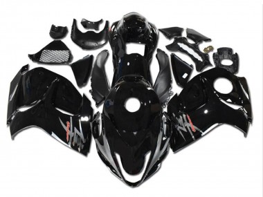 Carénages Moto Suzuki GSXR 1300 Hayabusa 2008-2020 - Noir Brillant Gris