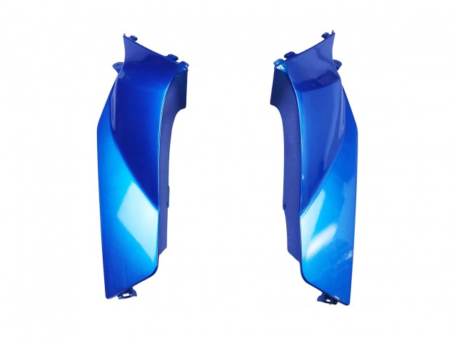 Carénages Moto Honda CBR600RR 2003-2004 - Bleu Jaune Néon Noir Brillant Requin