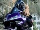 Carénages Moto Honda CBR600RR 2003-2004 - Bleu Foncé Noir Brillant