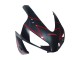 Carénages Moto Honda CBR600RR 2003-2004 - Rouge Noir Brillant Noir Mat