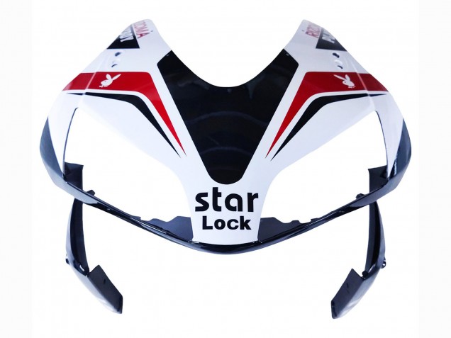 Carénages Moto Honda CBR600RR 2003-2004 - Blanc Rouge Noir Brillant DENSO Rimont
