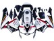 Carénages Moto Honda CBR600RR 2003-2004 - Blanc Rouge Noir Brillant DENSO Rimont