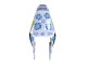 Carénages Moto Honda CBR600RR 2003-2004 - Blanc Bleu Rouge Nastro Azzurro 46