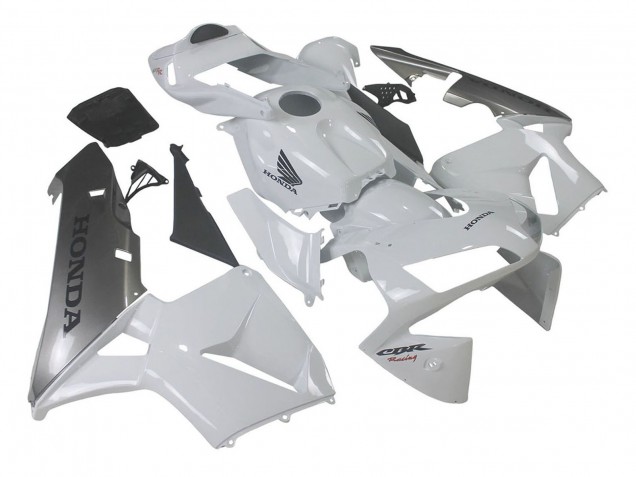 Carénage Moto Honda CBR600RR 2003-2004 - Argent Blanc