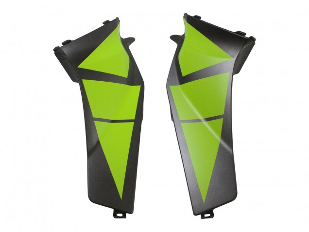 Carénages Moto Honda CBR600RR 2003-2004 - Jaune Noir Mat