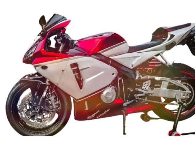 Kits Carénage Moto Honda CBR600RR 2005-2006 - Rouge Blanc Noir