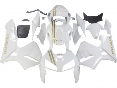 Carénages Moto Honda CBR600RR 2005-2006 - Blanc Or