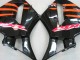 Carénages Moto Honda CBR600RR 2005-2006 - Orange Noir Argent