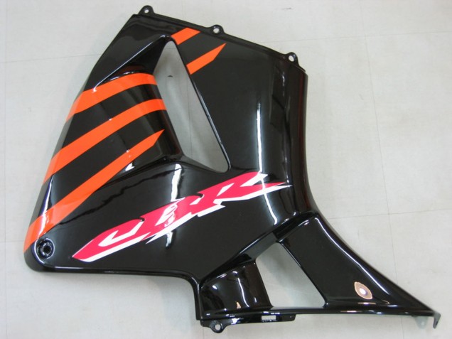 Carénages Moto Honda CBR600RR 2005-2006 - Orange Noir Argent