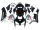 Carénages Moto Honda CBR600RR 2005-2006 - Argent Noir