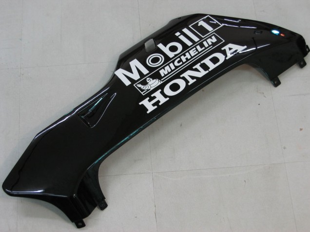 Carénages Moto Honda CBR600RR 2005-2006 - Noir Brillant Blanc West