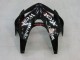 Carénages Moto Honda CBR600RR 2005-2006 - Noir Brillant Blanc West