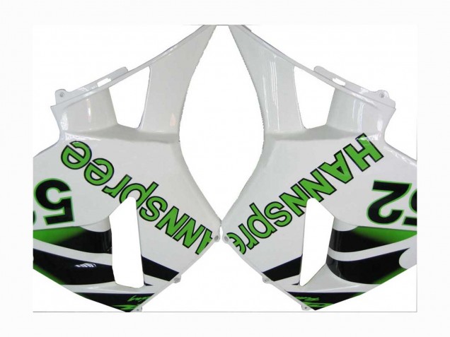 Carénages Moto Honda CBR600RR 2005-2006 - Vert Blanc Noir hannspree 52
