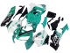 Carénages Moto Honda CBR600RR 2005-2006 - Vert Clair Blanc Noir Brillant Joe Rocket