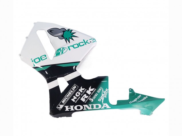 Carénages Moto Honda CBR600RR 2005-2006 - Vert Clair Blanc Noir Brillant Joe Rocket