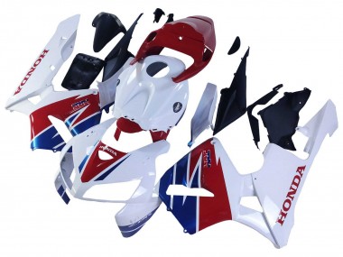 Carénage Moto Honda CBR600RR 2005-2006 - Blanc Rouge Bleu HRC