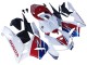 Carénage Moto Honda CBR600RR 2005-2006 - Blanc Rouge Bleu HRC