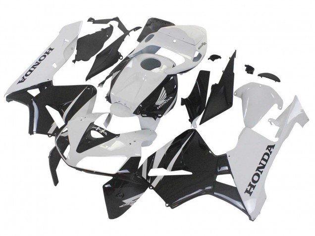 Carénage Moto Honda CBR600RR 2005-2006 - Blanc Noir