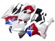 Carénages Moto Honda CBR600RR 2005-2006 - Blanc Bleu Rouge