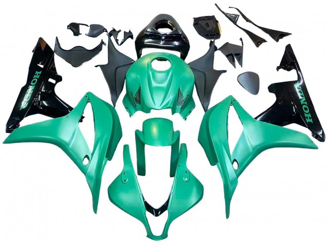 Kits Carénage Moto ABS Honda CBR600RR 2007-2008 - Vert Noir Brillant