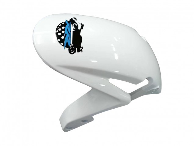 Carénages Moto Honda CBR600RR 2007-2008 - Blanc Bleu Clair Noir Brillant