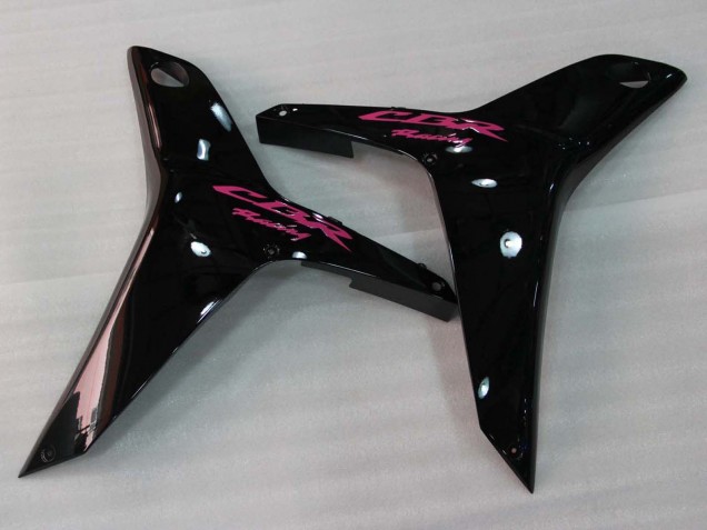 Carénages Moto Honda CBR600RR 2007-2008 - Rose Noir Brillant Courses