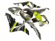 Carénages Moto Honda CBR600RR 2007-2008 - Gris Fluorescent Jaune Requin