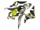 Carénages Moto Honda CBR600RR 2007-2008 - Gris Fluorescent Jaune Requin