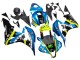Carénages Moto Honda CBR600RR 2007-2008 - Vert Jaune Noir Brillant Requin 46