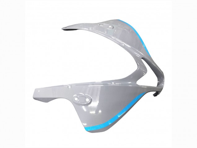 Carénages Moto Honda CBR600RR 2007-2008 - Gris Brillant Bleu Clair