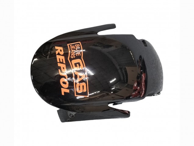 Carénages Moto Honda CBR600RR 2007-2008 - Orange Noir Brillant Repsol