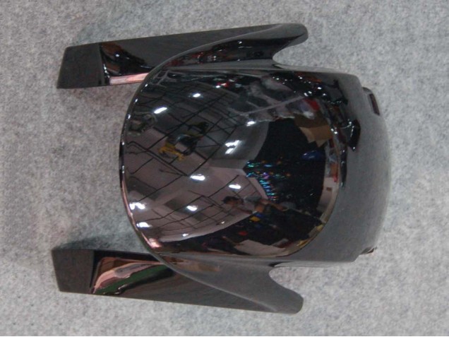 Carénages Moto Honda CBR600RR 2007-2008 - Noir Brillant Orange Flamme
