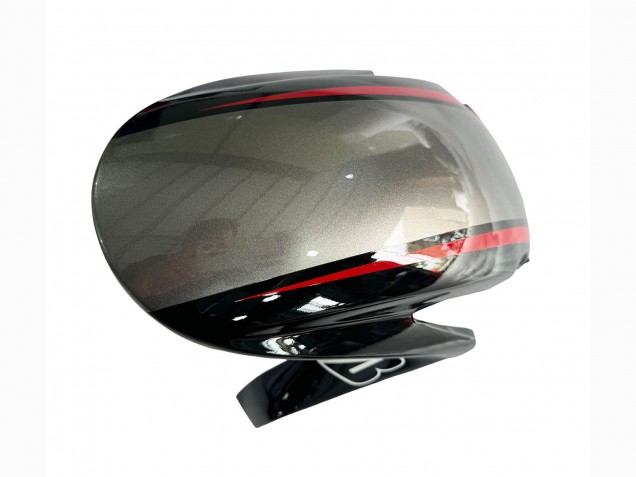 Carénages Moto Honda CBR600RR 2007-2008 - Argent Rouge Noir Brillant