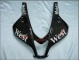 Carénages Moto Honda CBR600RR 2007-2008 - Noir Brillant Blanc West
