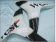 Carénages Moto Honda CBR600RR 2007-2008 - Noir Brillant Blanc West