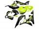Carénages Moto Honda CBR600RR 2007-2008 - Jaune Noir Brillant