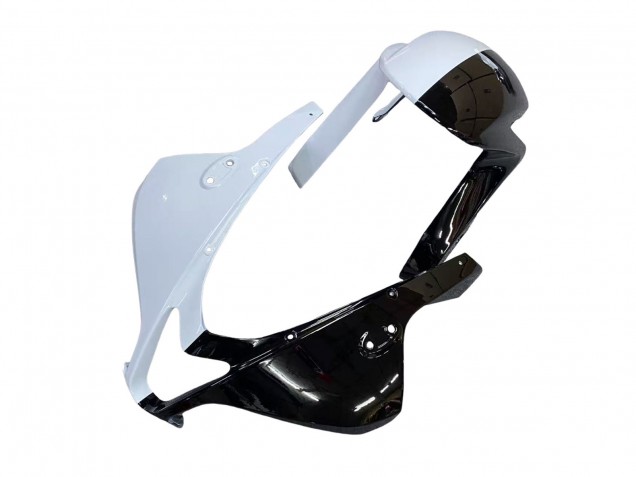 Carénages Moto Honda CBR600RR 2009-2012 - Blanc Fleur de cerisier Noir Brillant