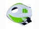 Carénages Moto Honda CBR600RR 2009-2012 - Blanc Vert Noir Brillant Hannspree