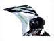 Carénages Moto Honda CBR600RR 2009-2012 - Blanc Vert Noir Brillant Hannspree