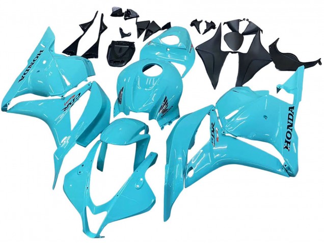 Carénages Moto Honda CBR600RR 2009-2012 - Bleu Clair Courses