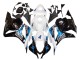 Kit Carénages Moto Honda CBR600RR 2009-2012 - Blanc Bleu Noir Brillant