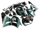 Carénage Moto Honda CBR600RR 2013-2023 - Bleu Sarcelle Noir Brillant Petronas 20