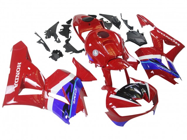 Carénages Moto Honda CBR600RR 2013-2023 - Rouge Bleu